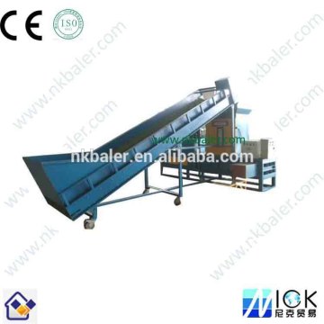 Rice Husk Bagging Machine,Hydraulic Rice Husk Compactor Baling Machine