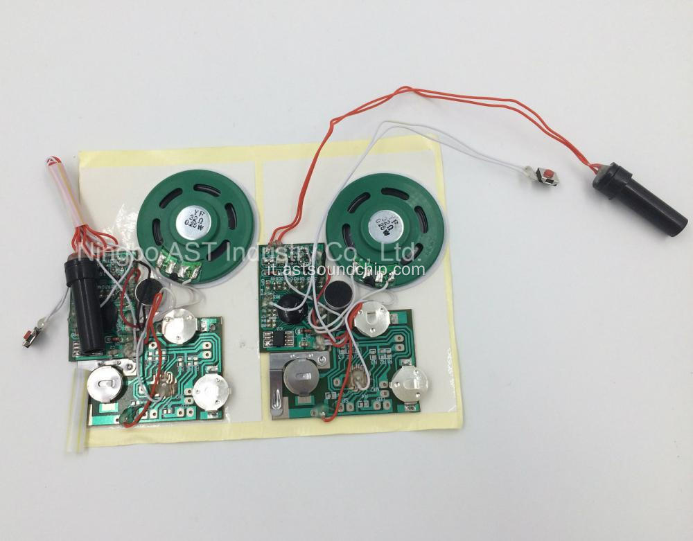 Modulo audio con sensore di movimento Chip audio