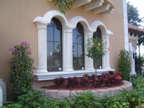 Timeless and extremely durable window cornice