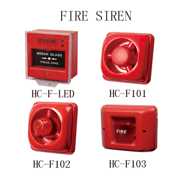 fire siren with strobe