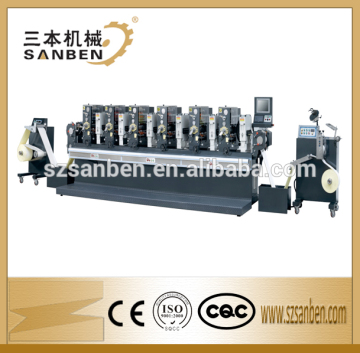 SBL-280 Intermittent Rotary label printing machine, digital sticker label printing machine