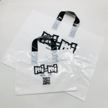 Beg Plastik Biodegradable yang Membeli-Belah Dengan Logo