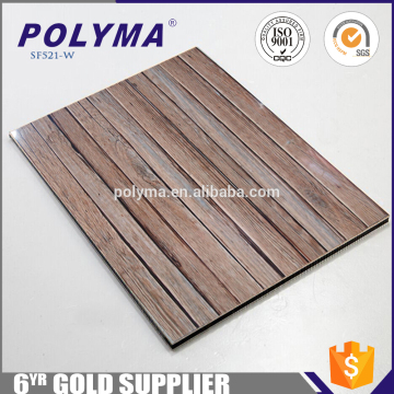 Hot!!! Wall Panel ACM ACP 3D Wood Color Aluminum Composite Panel