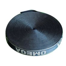 PES webbing black polyester strap