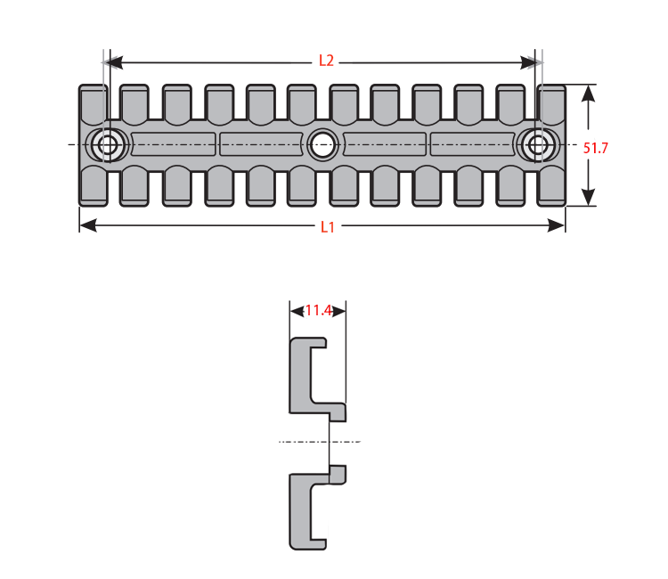 Strain relief plate