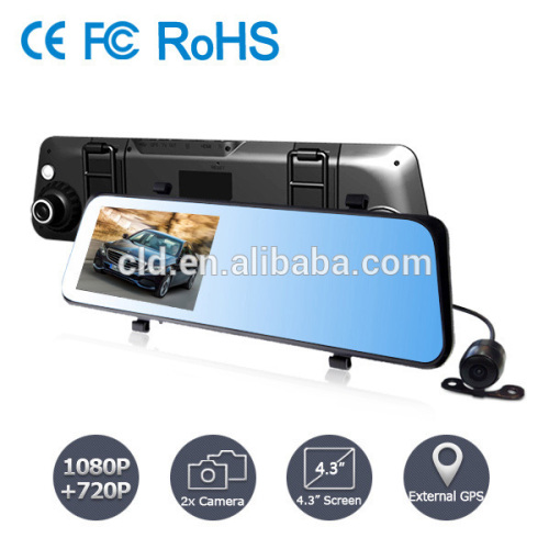 Motion Detection 4.3 inches Screen 120 Degree Wide Angle Full HD 1080P car dvr camcorder g30