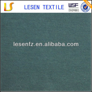 poylester/cotton twill fabric with colour green