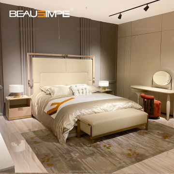 Elegant High End Italian King Size Bed Frame