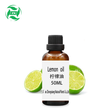 Aceite esencial de aromaterapia natural puro de limón