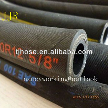 SAE 100 R12 Industrial Multispiral Hydraulic Rubber Hose