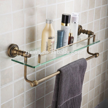 Brass Bathroom Shelf, Bronze Finish Bathroom Accessories, X16008O