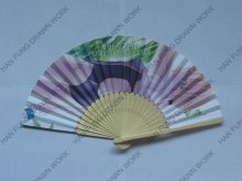 Bamboo Paper Cartoon Fan