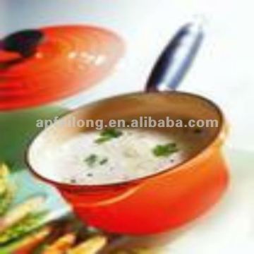 enamel casseroles & cooking pots