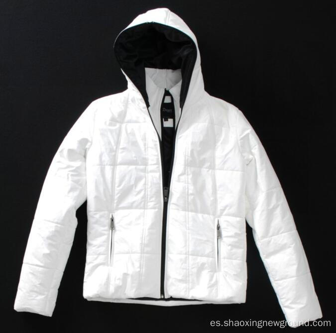 chaqueta de hombre blanco de moda