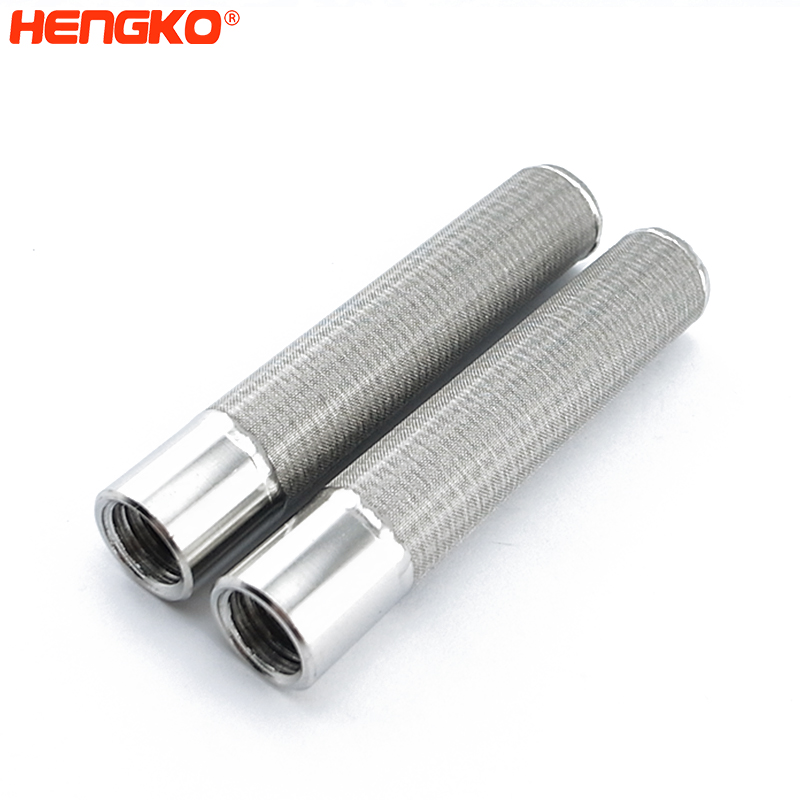 Sintered Stainless Steel Wire Mesh Industrial Filter Tube for fluid filtration system