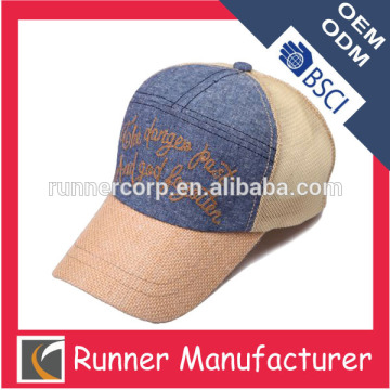 Linen polyester cap and hat wholesale