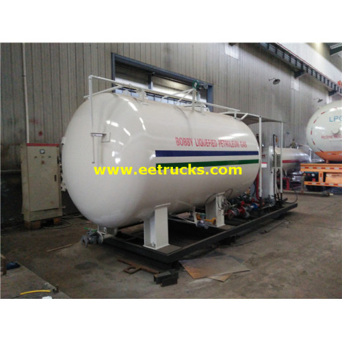 10000l 2 Pumps LPG Bottle Filling Stations