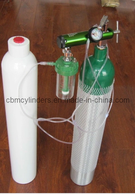 Non-Disposable Oxygen Humidifier Bottles W/ Safety Valves (BM-6HM2B)