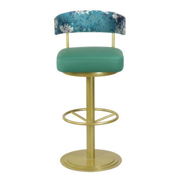 New metal frame fabric or leather bar chairs