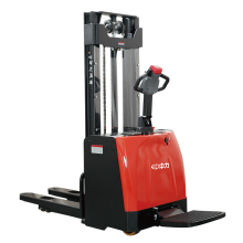 High Performance Electric Stand Type Powered Pallet Stacker