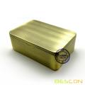 Bescon Deluxe Heavy Duty Brass Metal Dice Box for 7pcs Polyhedral RPG Dice Set