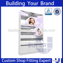 cosmetic furniture mdf cosmetic display rack cosmetic display shelf