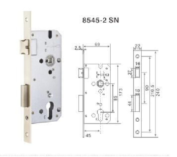 door handle lock body