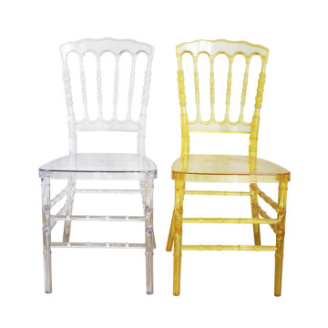 white clear Special Design Event Furniture napoleon chairs