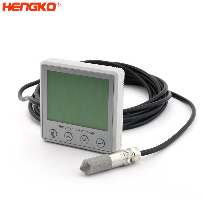 RH Industrial Temperature and Humidity Sensor Enclosure Sintered Stainless Steel IP65 HK Waterproof and Dustproof RHT Sensor