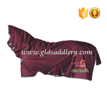 Red Wine 600D Ripstop Waterproof Combo Horse Rug