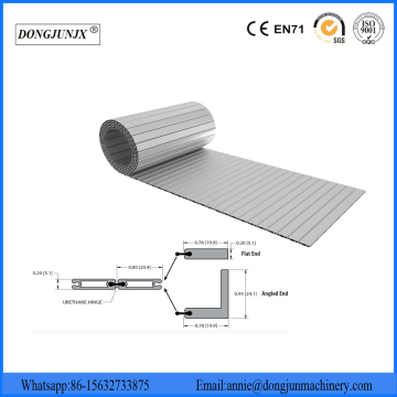 Bellow Covers-flexible Aluminum Apron Covers Roll Up