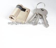 brass euro half cylinder lock