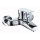 Aço Inoxidável Wall Mounted Bath And Shower Faucet