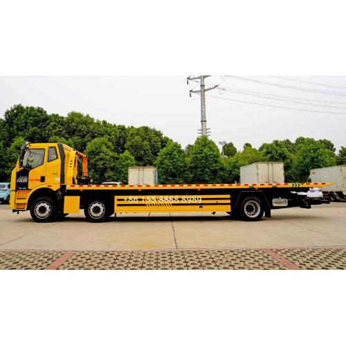 Faw 6x2 Flatbed Wrecker Towing Towing Truck