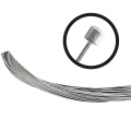 stainless steel 150cm slick front gear cable 4x4head