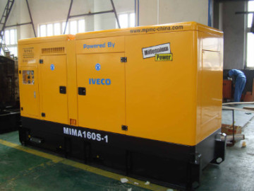40KVA Iveco gensets with silent canopy