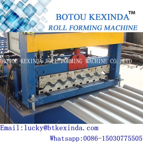 Corrugated color sheet machine manufacturer