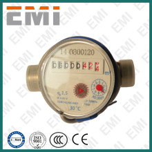 Opto electric direct reading water meter
