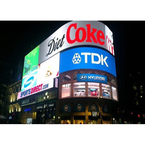 Easy Installation Outdoor Curved LED Display