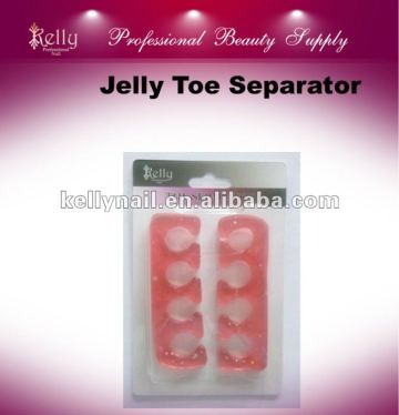 Toe Separators with glitter nail separators