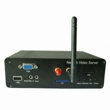 H.264 3G Wireless Video Server, Supports Dual Streaming and Embedded Linux Operating System