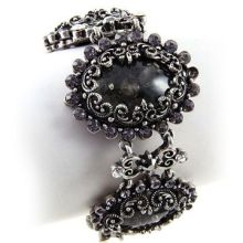 Alloy Bracelet, Customized Designs and Sizes are Accepted