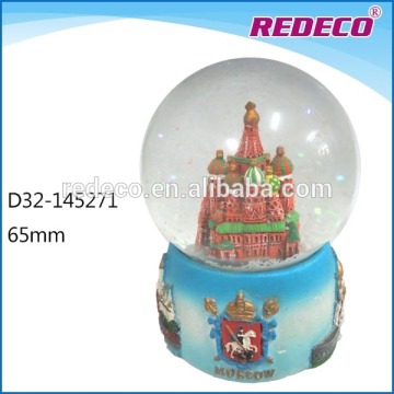 Resin custom made 3d show globe