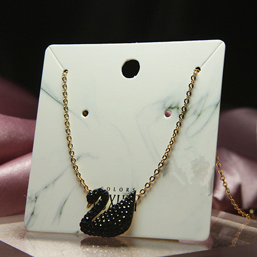 Latest design customized holes colorful printed jewelry earring studs display necklace hanging cards