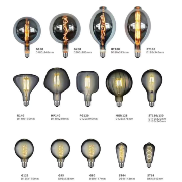 smart LED Filament huge bulb for decoration