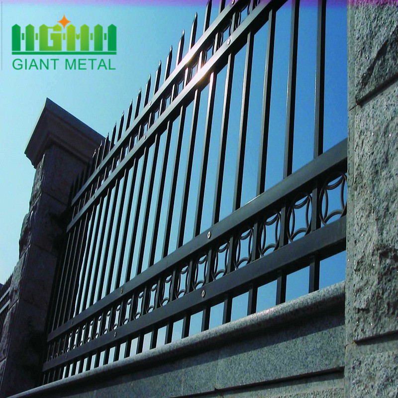 High Quality Anti Corrosion Zinc Steel Fence