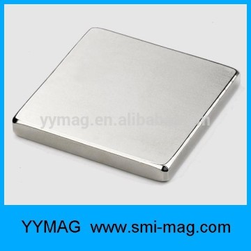 Neodymium flat square shaped magnets