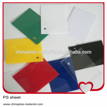 2mm polystyrene sheet in plastic sheets