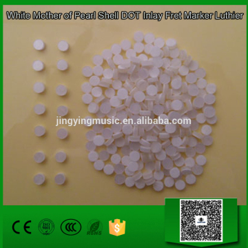 White Mother of Pearl Shell DOT Inlay Fret Marker Luthier