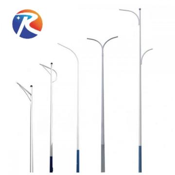 Galvanized Colored Outdoor Lighting Pole